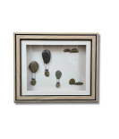 Rise Above – Minimal Balloon Pebble Art Frame (#PB0019)