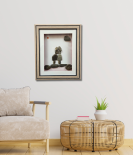 Mother’s Warm Embrace – Handmade Pebble Art Frame (#PB0020)