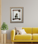 Mother’s Warm Embrace – Handmade Pebble Art Frame (#PB0020)