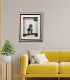 Mother’s Warm Embrace – Handmade Pebble Art Frame (#PB0020)