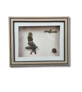 Lift Me Higher – Silent Composition Pebble Frame (#PB0021)