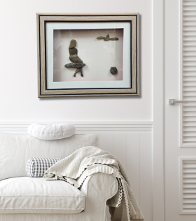 Lift Me Higher – Silent Composition Pebble Frame (#PB0021)