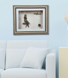 Lift Me Higher – Silent Composition Pebble Frame (#PB0021)