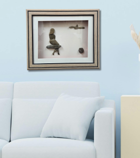 Lift Me Higher – Silent Composition Pebble Frame (#PB0021)