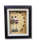 Together Forever – Couple Pebble Art Frame (#PB0022)