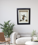 Celebrate the Moment – Pebble Figure Art Frame (#PB0024)