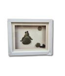 You & Me – Couple Pebble Art Frame (#PB0025)