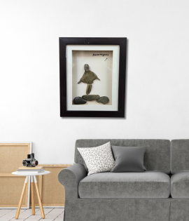 Standing Strong – Sovereignty Pebble Frame (#PB0026)