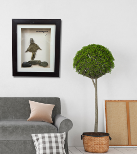 Standing Strong – Sovereignty Pebble Frame (#PB0026)