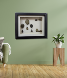 Dreamers in the Sky – Hot Air Balloon Pebble Art (#PB0027)