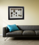 Dreamers in the Sky – Hot Air Balloon Pebble Art (#PB0027)