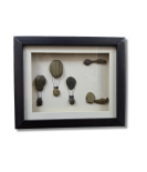 Dreamers in the Sky – Hot Air Balloon Pebble Art (#PB0027)