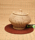Eco-Friendly Sabai Grass Hot Box With Knob  | Jewellery box | Goodies box