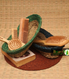 Sabai Grass Beni Boat Basket Set of 2