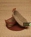 Handwoven Sabai Grass Bread Basket Set of 3