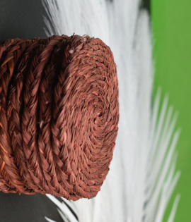 Eco-Friendly Sabai Grass Coasters – Handmade with Love