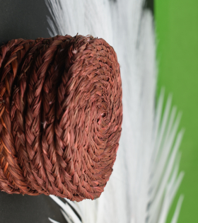 Eco-Friendly Sabai Grass Coasters – Handmade with Love