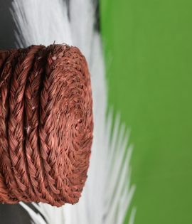 Eco-Friendly Sabai Grass Coasters – Handmade with Love