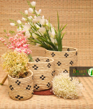 Handcrafted Sabai Grass Binding Planter Holder | Storage Pot Perfect for Indoor, Home Decor, Garden, Bedroom, Living Room