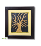 Handcrafted Sikki Grass Tree Wall Frame  | Wall Decor Artwork | Home & Office Decor