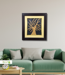 Handcrafted Sikki Grass Tree Wall Frame  | Wall Decor Artwork | Home & Office Decor