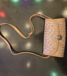 Shitalpati Small Sling Bag with Lock | Handcrafted Natural Bag -#BSP0007