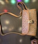 Shitalpati Small Sling Bag with Lock | Handcrafted Natural Bag -#BSP0007