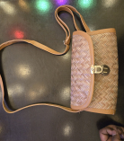 Shitalpati Small Sling Bag with Lock | Handcrafted Natural Bag -#BSP0007