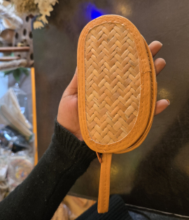 Handmade Sitalpati Mini Purse – Natural Fiber Small Sling Pouch for Women - #BSP0001