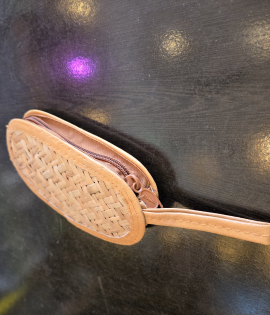 Handmade Sitalpati Mini Purse – Natural Fiber Small Sling Pouch for Women - #BSP0001