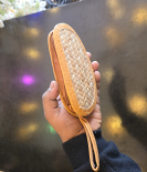 Handmade Sitalpati Mini Purse – Natural Fiber Small Sling Pouch for Women - #BSP0001