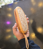 Handmade Sitalpati Mini Purse – Natural Fiber Small Sling Pouch for Women - #BSP0001