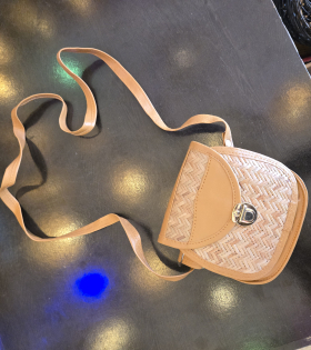 Sitalpati Mini Sling Bag With Lock - #BSP0005