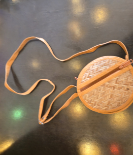 Sitalpati Round Sling Bag - #BSP0004