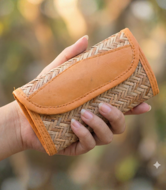 Sitalpati Large Purse with Lock - #BSP0003