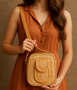 Sitalpati Small Camera Sling Bag - #BSP0006