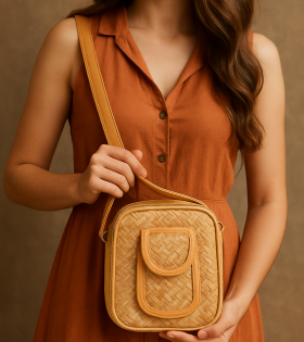 Sitalpati Small Camera Sling Bag - #BSP0006