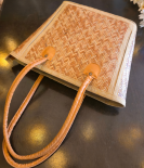 Shitalpati Designer Market Bag | Eco-Friendly Handwoven Bag (#BSP0011)