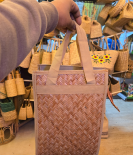 Shitalpati Lunch Box Bag | Natural Handcrafted Meal Bag (#BSP0014)