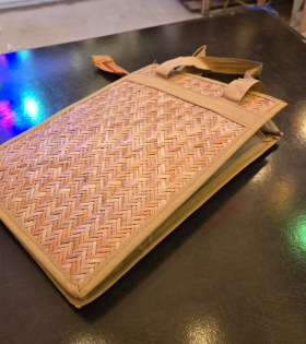 Shitalpati Lunch Box Bag | Natural Handcrafted Meal Bag (#BSP0014)