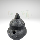 Handcrafted Black Pottery Diya - 4*3*3 Inch (#BBP0001-00)