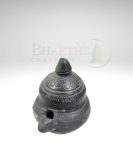 Handcrafted Black Pottery Diya - 4*3*3 Inch (#BBP0001-00)