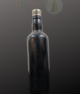 Handmade Black Pottery Bottle - 13*3*3 Inch (#BBP0004-00)
