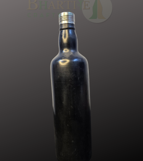 Handmade Black Pottery Bottle - 13*3*3 Inch (#BBP0004-00)