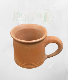 Handmade  Terracotta Cup - 3*3*3 Inch (#TCB0002-00)