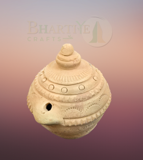 Handicrafted Terracotta Diya - 4*4*4 Inch (#TCB0001-00)