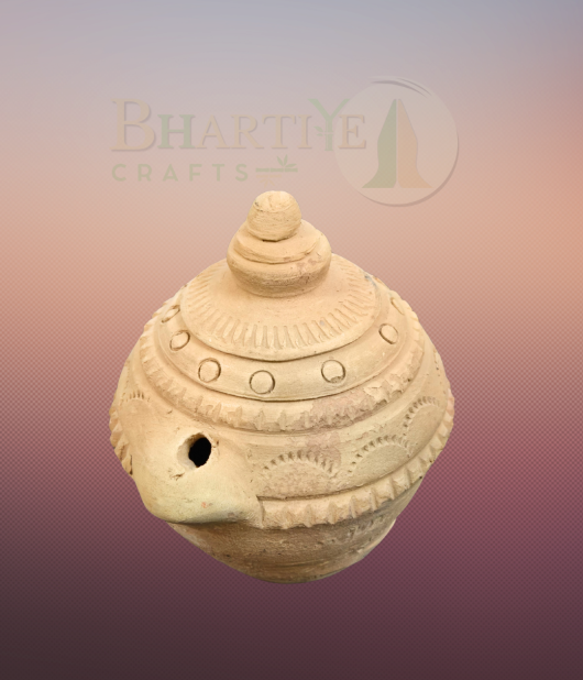 Handicrafted Terracotta Diya - 4*4*4 Inch (#TCB0001-00)