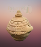 Handicrafted Terracotta Diya - 4*4*4 Inch (#TCB0001-00)