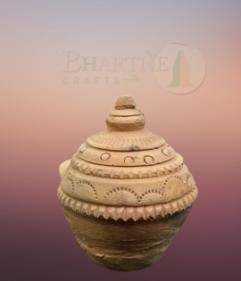 Handicrafted Terracotta Diya - 4*4*4 Inch (#TCB0001-00)
