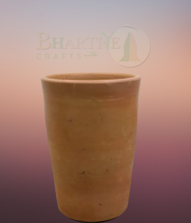 Handmade Terracotta Glass - 5*3*3 Inch (#TCB0003-00)